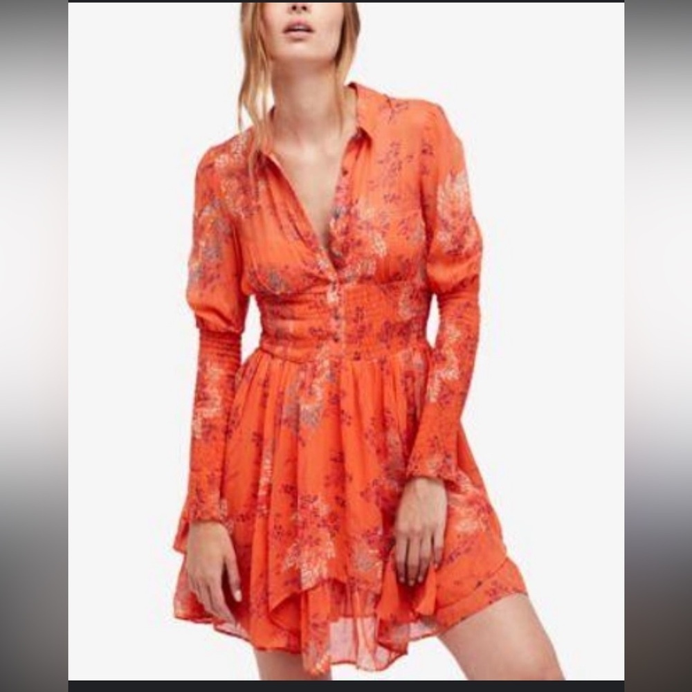 Free People Fake Pretend Babydoll
Dress In Orange S mini revolve fall casual